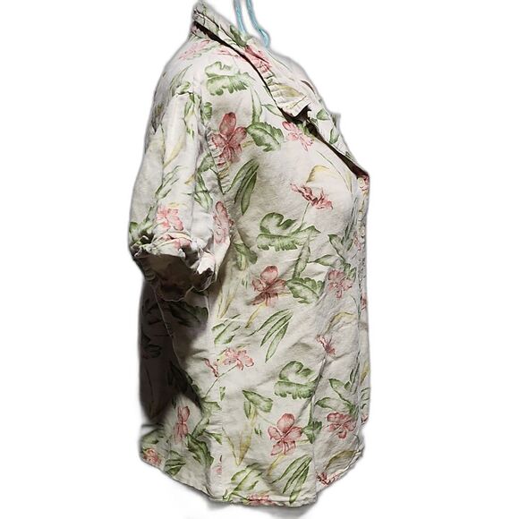 Vtg Fashion Bug linen shirt - Picture 2 of 7